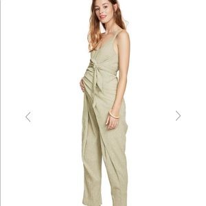 Hatch collection wrap jumpsuit size one